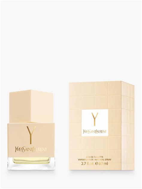 yves saint laurent y edt natural spray 80ml|ysl beauty yeau de toilette.